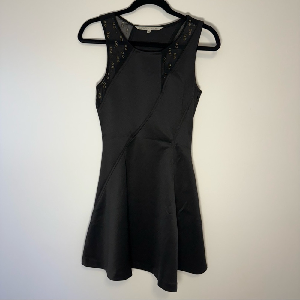 RACHEL Rachel Roy Black Sleeveless Mini Dress Size 2